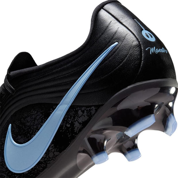 Black/Blue - Nike - Tiempo Academy Adults Firm Ground Football Boots