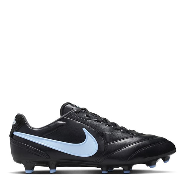 Black/Blue - Nike - Mens Nike Tiempo Ligera Pro Firm Ground Football Boots