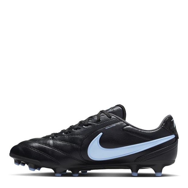 Black/Blue - Nike - Mens Nike Tiempo Ligera Pro Firm Ground Football Boots