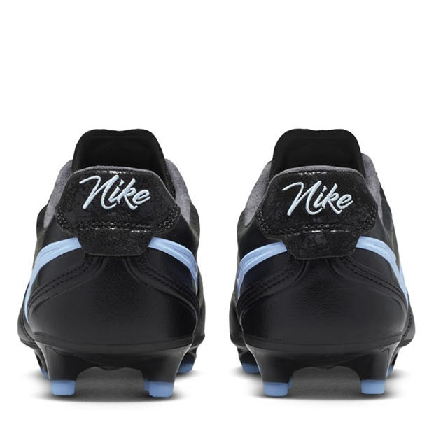 Black/Blue - Nike - Mens Nike Tiempo Ligera Pro Firm Ground Football Boots