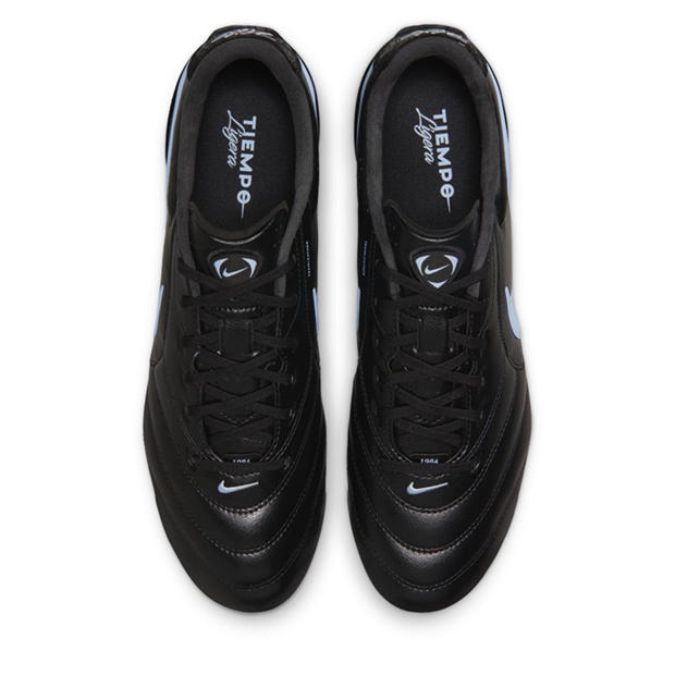Black/Blue - Nike - Mens Nike Tiempo Ligera Pro Firm Ground Football Boots
