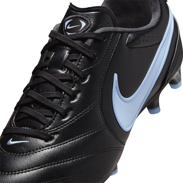Black/Blue - Nike - Mens Nike Tiempo Ligera Pro Firm Ground Football Boots