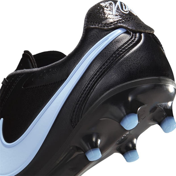Black/Blue - Nike - Mens Nike Tiempo Ligera Pro Firm Ground Football Boots