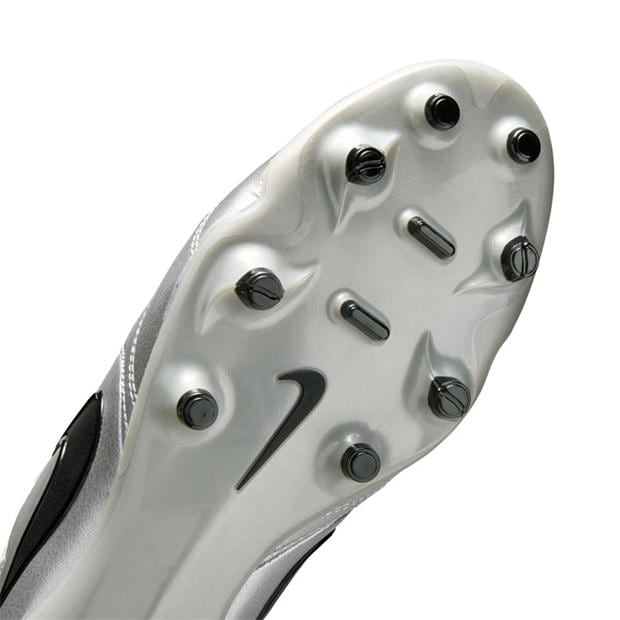 Silver/Black - Nike - Mens Nike Tiempo Ligera Pro Firm Ground Football Boots