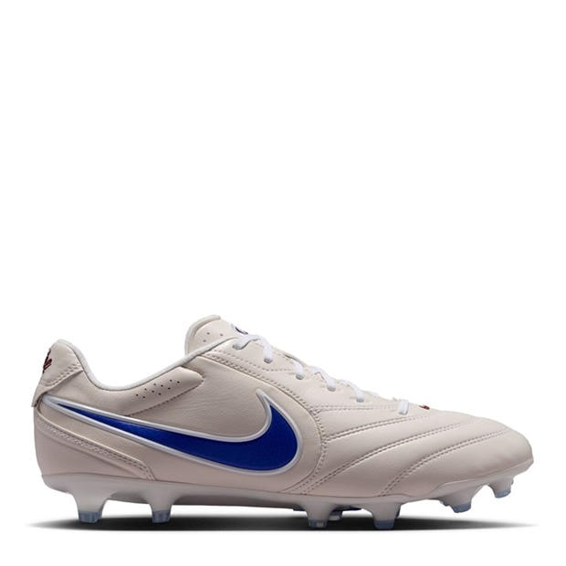 White/Blue - Nike - Mens Nike Tiempo Ligera Pro Firm Ground Football Boots