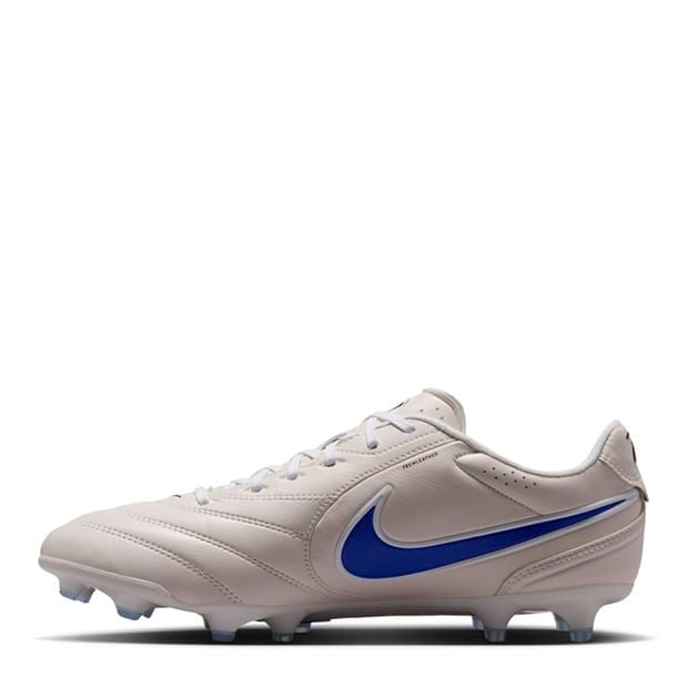 White/Blue - Nike - Mens Nike Tiempo Ligera Pro Firm Ground Football Boots