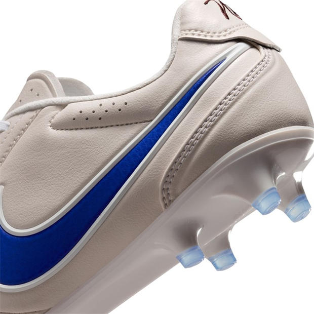 White/Blue - Nike - Mens Nike Tiempo Ligera Pro Firm Ground Football Boots
