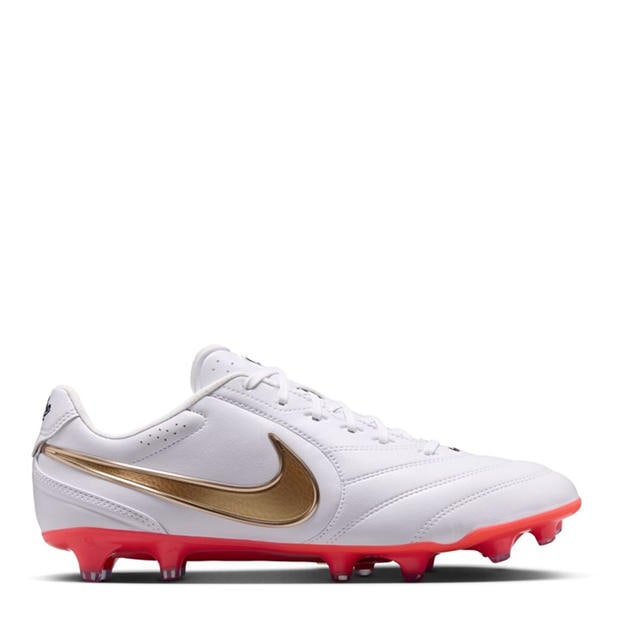 White/Red - Nike - Mens Nike Tiempo Ligera Pro Firm Ground Football Boots
