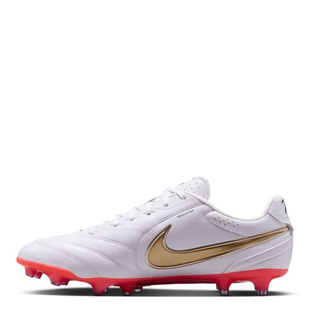 White/Red - Nike - Mens Nike Tiempo Ligera Pro Firm Ground Football Boots