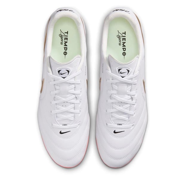 White/Red - Nike - Mens Nike Tiempo Ligera Pro Firm Ground Football Boots