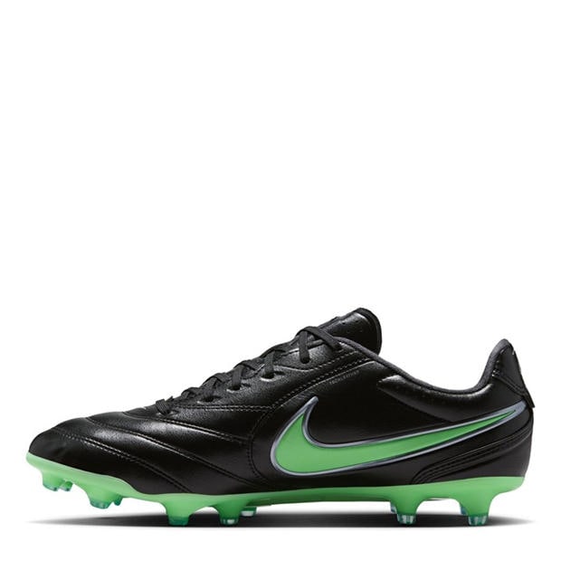 Black/Green - Nike - Mens Nike Tiempo Ligera Pro Firm Ground Football Boots