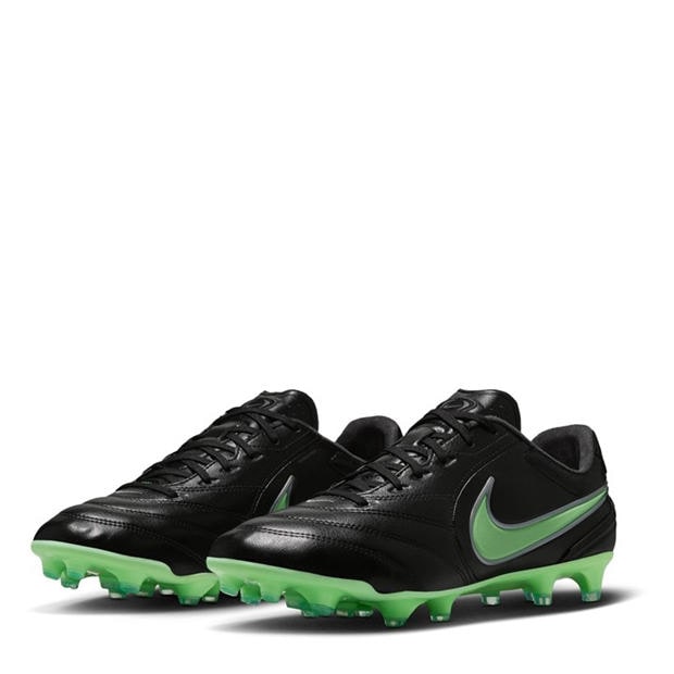 Black/Green - Nike - Mens Nike Tiempo Ligera Pro Firm Ground Football Boots