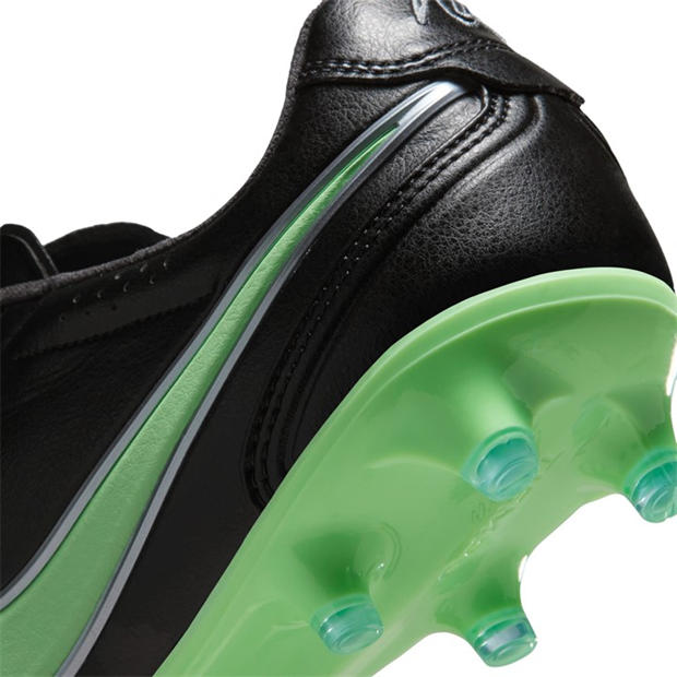 Black/Green - Nike - Mens Nike Tiempo Ligera Pro Firm Ground Football Boots