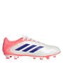 Wht/Blue/Coral - adidas - Copa Pure 3 Club Firm Ground Football Boots