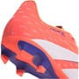 Coral/Wht/Ornge - adidas - Predator Club Firm Ground Football Boot