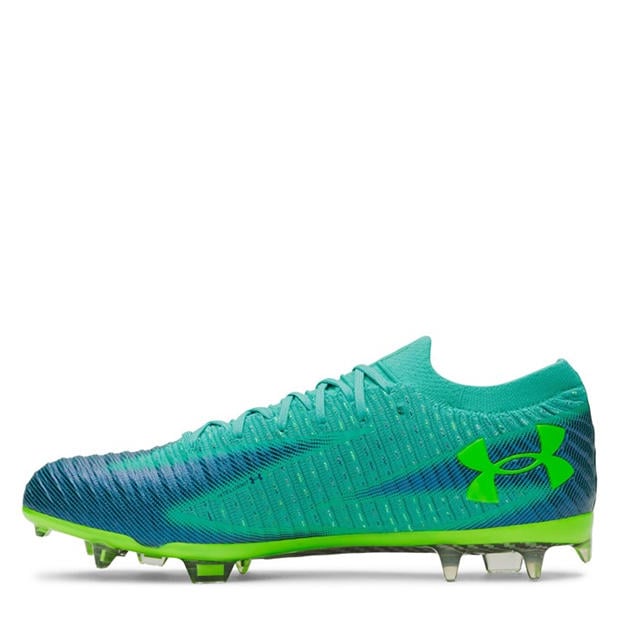 Green/Turquoise - Under Armour - Men's Shadow .1 Firm Ground Football Boots