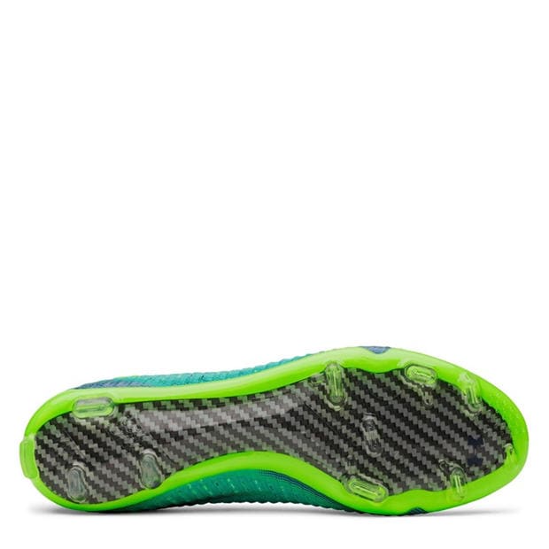 Green/Turquoise - Under Armour - Men's Shadow .1 Firm Ground Football Boots