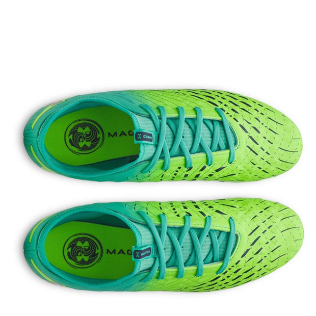Green/Turquoise - Under Armour - Men's Magnetico .3 Firm Ground Football Boots