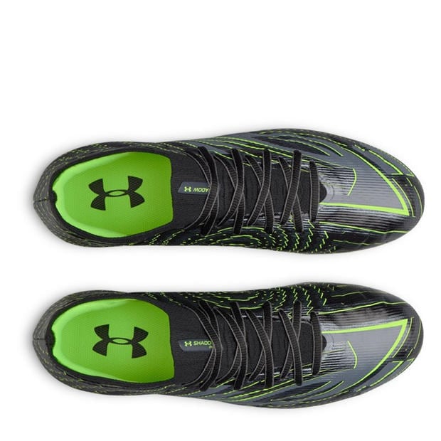 Black/Green - Under Armour - Mens Under Amour Shadow .2 Firm Ground Football Boots