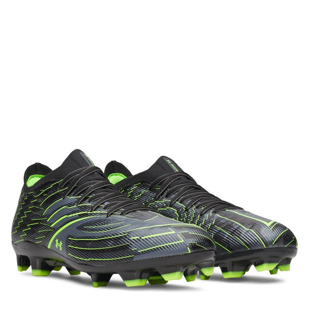 Black/Green - Under Armour - Mens Under Amour Shadow .2 Firm Ground Football Boots