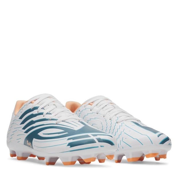 Blue/White - Under Armour - Mens Under Armour Shadow .3 Firm Ground Football Boots