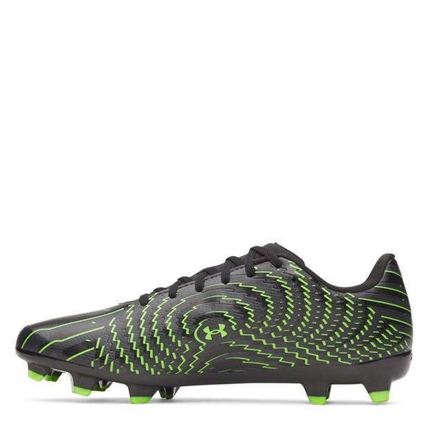 Black/Green - Under Armour - Mens Under Armour Shadow .3 Firm Ground Football Boots