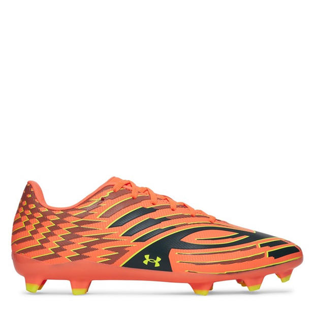Orange/Black - Under Armour - Mens Under Armour Shadow .3 Firm Ground Football Boots