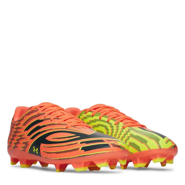 Orange/Black - Under Armour - Mens Under Armour Shadow .3 Firm Ground Football Boots