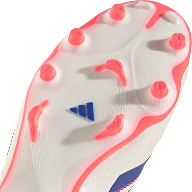 Balta/Mėlyna/Koralinė - adidas - Copa Pure 3 League Firm Ground Football Boots