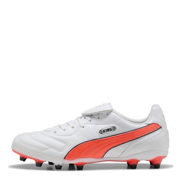 Puma White - Puma - Men's Liga Firm Ground Football Boots