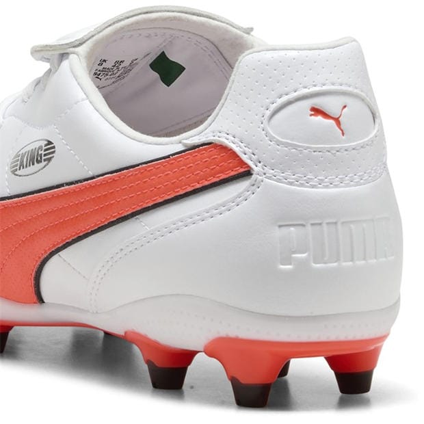 Puma White - Puma - Men's Liga Firm Ground Football Boots