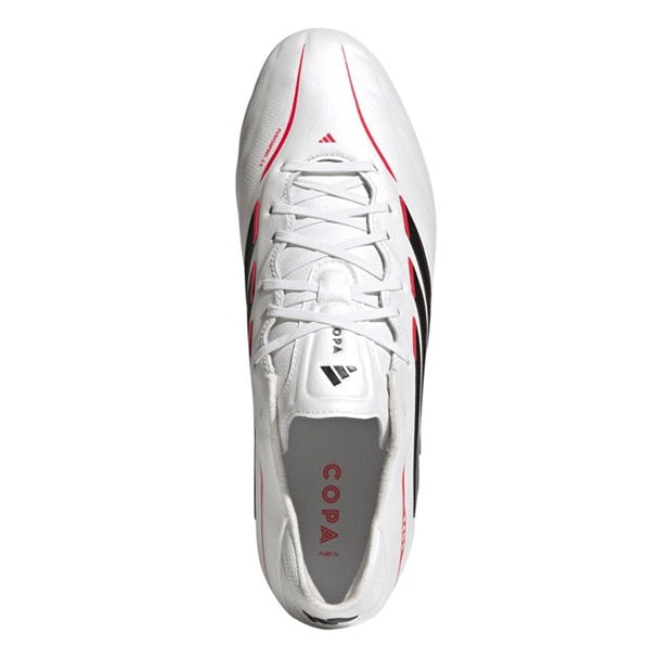 Silver/Black - adidas - Mens adidas Copa Pure IV Pro Firm Ground Football Boots