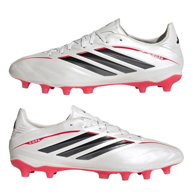 Silver/Black - adidas - Mens adidas Copa Pure IV Pro Firm Ground Football Boots