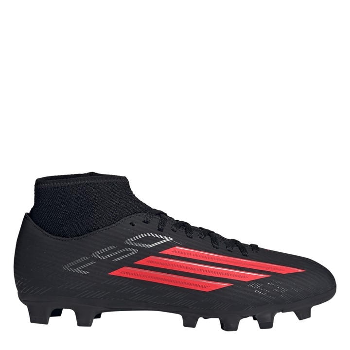 Adidas Men's Black Addias F50 Club Mid Cut Firm Ground Football Boots in Size 9.5, Sports Direct