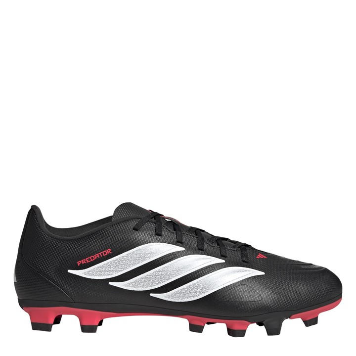 Adidas Men's Black Predator Club Firm Ground Football Boots in Size 11.5, Sports Direct
