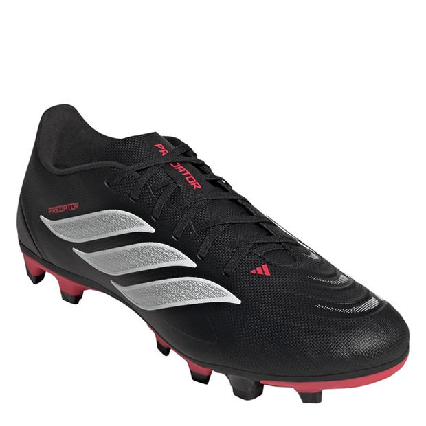 Black/Red - adidas - Mens adidas Predator Club Firm Ground Football Boots