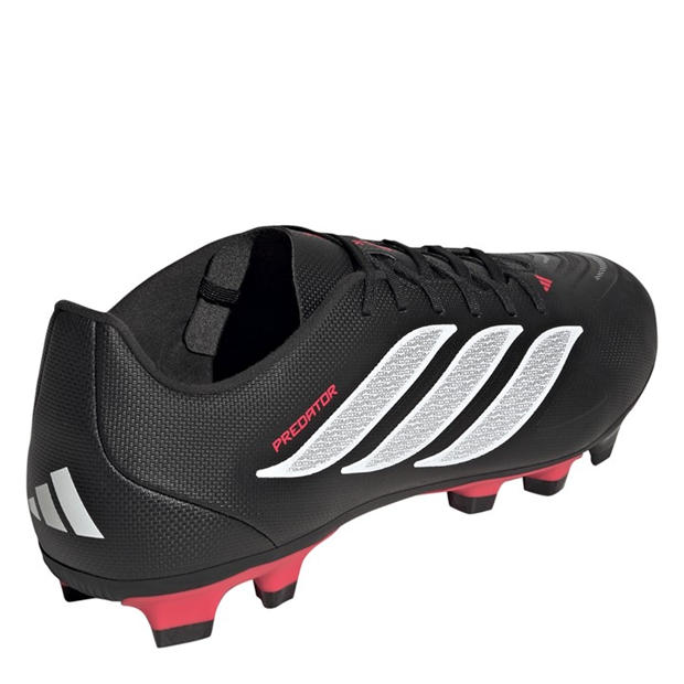 Black/Red - adidas - Mens adidas Predator Club Firm Ground Football Boots