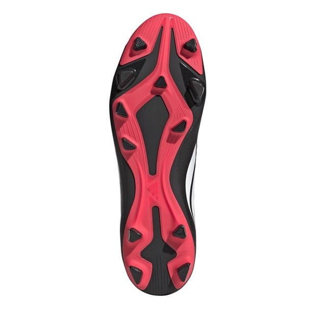 Black/Red - adidas - Mens adidas Predator Club Firm Ground Football Boots