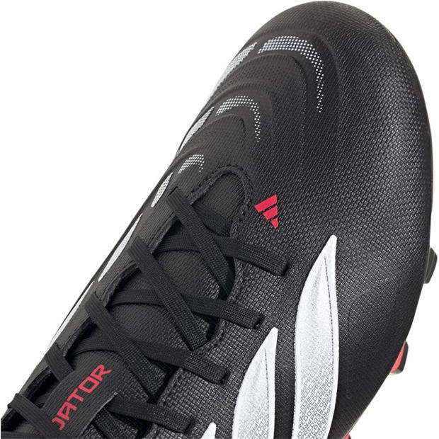 Black/Red - adidas - Mens adidas Predator Club Firm Ground Football Boots