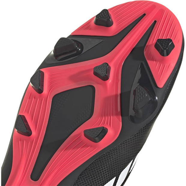Black/Red - adidas - Mens adidas Predator Club Firm Ground Football Boots