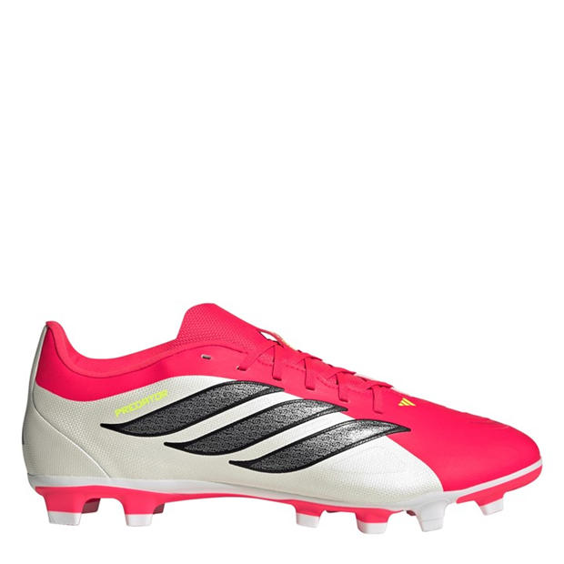 Red/Blk/White - adidas - Mens adidas Predator Club Firm Ground Football Boots