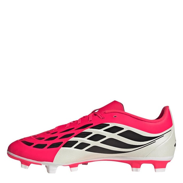 Red/Blk/White - adidas - Mens adidas Predator Club Firm Ground Football Boots