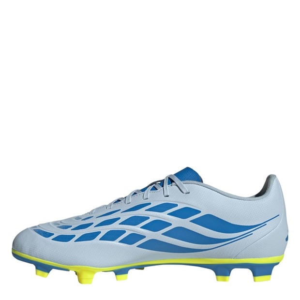 Blue/Yellow - adidas - Mens adidas Predator Club Firm Ground Football Boots