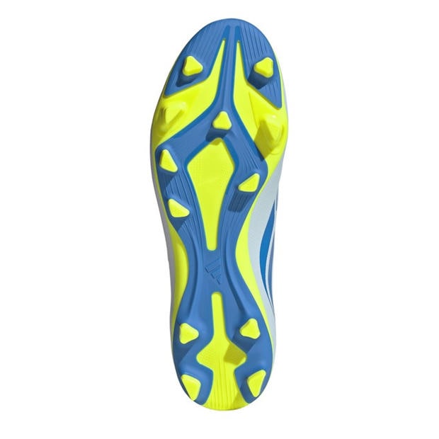 Blue/Yellow - adidas - Mens adidas Predator Club Firm Ground Football Boots