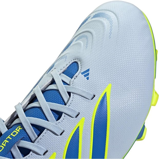 Blue/Yellow - adidas - Mens adidas Predator Club Firm Ground Football Boots