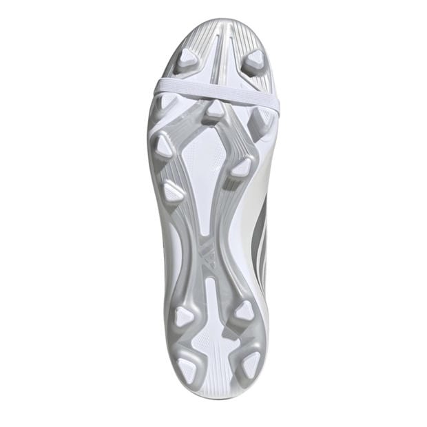 White/Blue - adidas - Mens adidas Predator Fold-Over Tongue Club Firm Ground Football Boots