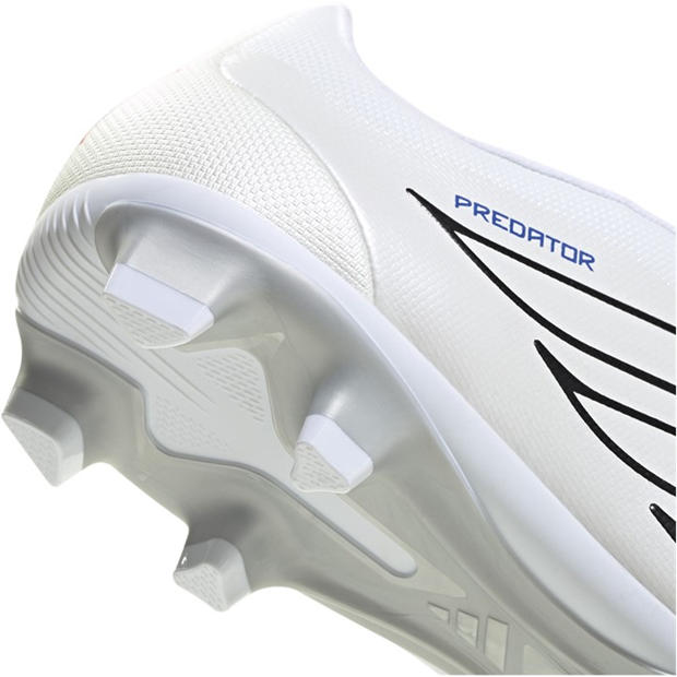 White/Blue - adidas - Mens adidas Predator Fold-Over Tongue Club Firm Ground Football Boots