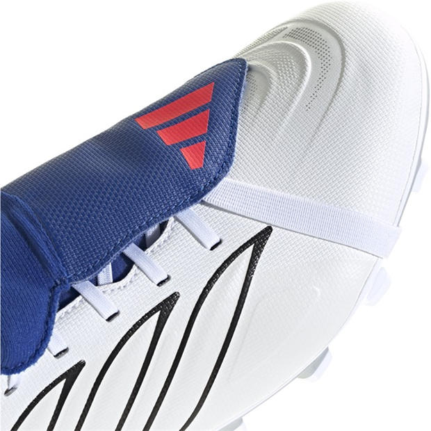 White/Blue - adidas - Mens adidas Predator Fold-Over Tongue Club Firm Ground Football Boots