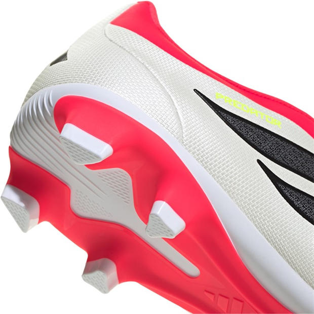 Red/Blk/White - adidas - Mens adidas Predator Fold-Over Tongue Club Firm Ground Football Boots