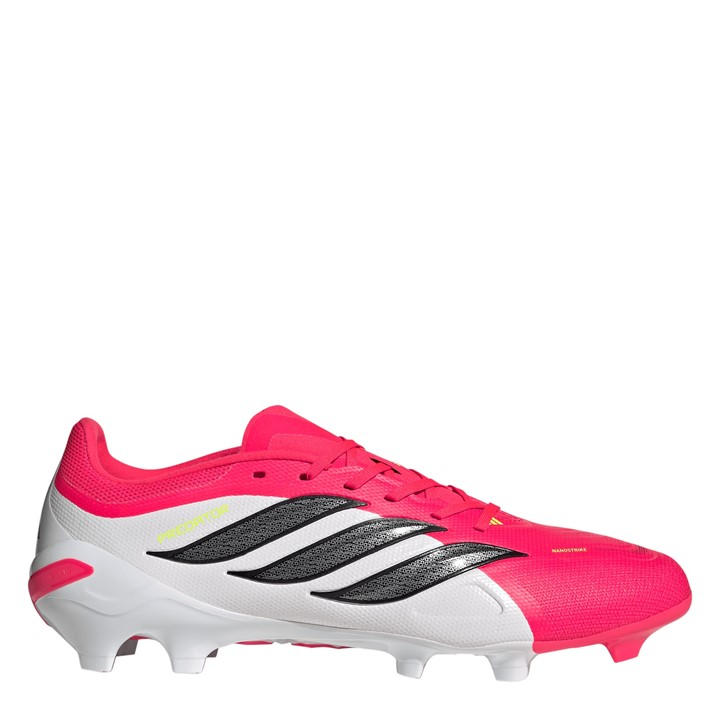 Adidas Men's Red Predator League Firm Ground Football Boots in Size 10, Sports Direct